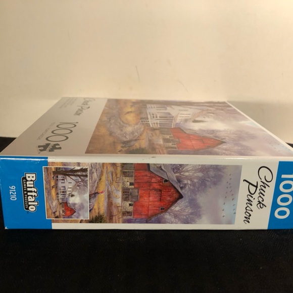 Buffalo David Bitton Chuck Pinson Puzzle - Red and White - Picture 4 of 5